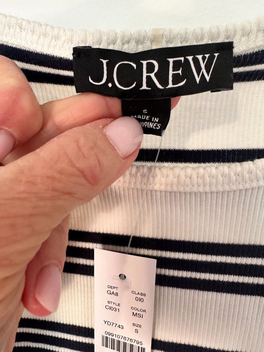 Striped T shirt - Picture 2 of 3